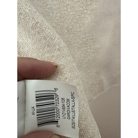 Bcbg MaxAzria Geometric Print Bodycon 2pc Pencil Skirt Set Sze Small Cream Beige - Picture 2 of 10